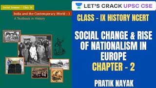 L10 Industrial Revolution Social Change amp Rise of Nationalism in Europe  Class IX History NCERT [upl. by Glynnis]