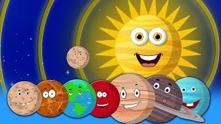 Chanson des planètes  Chanson de la maternelle  Rimes denfants  Planets Song For Children [upl. by Atcele]