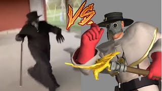 Plague doctor dance VS Madic TF2 [upl. by Helaine446]