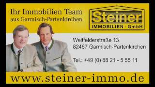 Steiner Immobilien GmbH GarmischPartenkirchen GAPATV Video [upl. by Yennek]