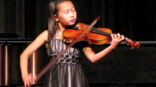 Oskar Rieding Violin Concerto in G Major op 24 3rd movement by Josephine Kim [upl. by Suryc]