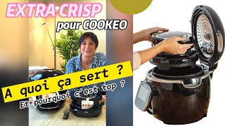 L’Extra CRISP pour COOKEO de Moulinex Le couvercle qui complète les possibilités de votre Cookeo [upl. by Tireb]