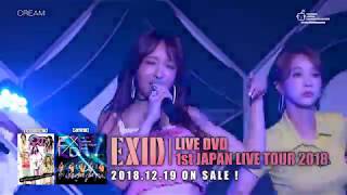 「EXID 1st JAPAN LIVE TOUR 2018」LIVE DVD SPOT映像 [upl. by Fante95]