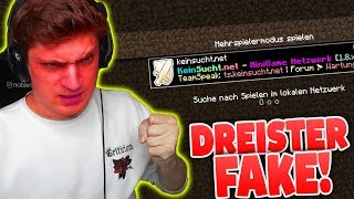 DREISTER quotMINESUCHTNETquot FAKE SERVER VERARSCHT KINDER 😡 [upl. by Ahsinyt]