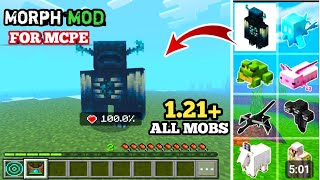 Morph mod for minecraft pe 121 download minecraft morph mod 121 🤫 [upl. by Alica]