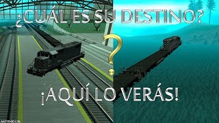 GTA San Andreas  ¿Para dónde va el TREN que se sale de las Vía Lo persigo y te lo muestro [upl. by Vinita]