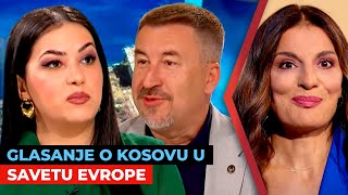 Glasanje o Kosovu u Savetu Evrope  Biljana Šahrimanjan Obradović i Duško Vukajlović  URANAK1 [upl. by Ecnaralc644]