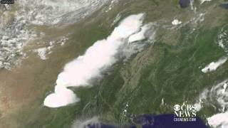 Watch NASA captures Okla tornado from space [upl. by Claudia289]