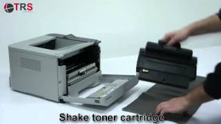 TRS Europe  Toner Cartridge Replacement  user guide 7888B7888A7888C [upl. by Aromat957]