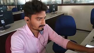 Part 1 Krishna University Lancesoft Company Virtual On Campus Interview by MBA student TampP Cell [upl. by Ayotnahs]