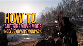 How to Add mods to Nolvus or any existing modlist Stepbystep Beginner guide [upl. by Atalanta887]