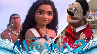 Moana 2 Official Teaser Trailer Puppet Reaction [upl. by Leirud]