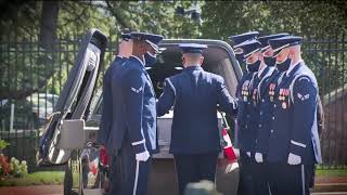 USAF Honor Guard Double Casket [upl. by Cutter518]