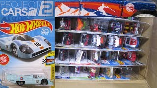 2018 F USA Hot Wheels Factory Sealed Case Unboxing with Project Cars 2 Porsche 917 LH [upl. by Garrard]