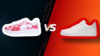 Custom Bapesta Air Force Ones  VLOG [upl. by Cutcliffe]