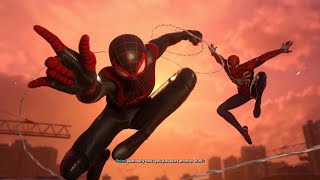 Marvel Spiderman 2 Initial Game story PlayStation 5 Best Graphics Game Starting the game 8 [upl. by Dania]