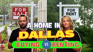 Buying vs Renting in Dallas 2024 YouTubers Are LYING [upl. by Zulema]