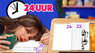 24 TEKENOPDRACHTEN in 24 UUR  Challenge [upl. by Sitnalta]