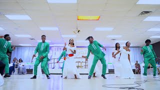 Best Congolese Traditional Wedding Entrance Dance  Djalelo Benoit and Mapendo Minneapolis MN [upl. by Tham]