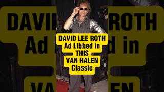 David Lee Roth Faked His Way Through the Bridge in this Van Halen Classic eddievanhalen hardrock [upl. by Cochard]