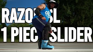 Razor SL 1 Piece Soul Sliders First Impressions  Razor SL  Aggressive Inline Skate Vlog [upl. by Afrika]