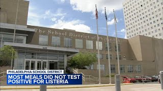 Most meals did not test positive for listeria after possible contamination at Philadelphia schools [upl. by Annaul962]