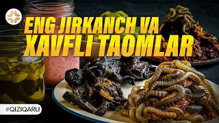 ENG JIRKANCH VA XAVFLI TAOMLAR 🤢 [upl. by Llednol]