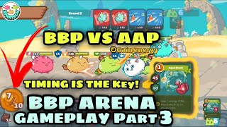 BBP VS AAP STRATEGY PERFECT TIMING  BBP AXIE STRATEGY  AXIE INFINITY GAMEPLAY TUTORIAL PART [upl. by Jonina]