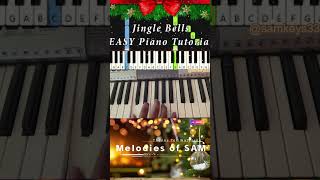 Play Jingle Bells on piano christmas melodiesofsam samkeys33 [upl. by Ayoted]