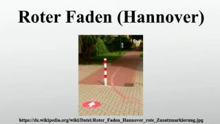 Roter Faden Hannover [upl. by Attirb]