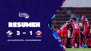 Resumen  Panamá vs Costa Rica  202324 Concacaf Nations League [upl. by Ark]