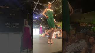 Fashion parade in Brisbane Australia This designer is Salvatrice the Label [upl. by Aserehs410]