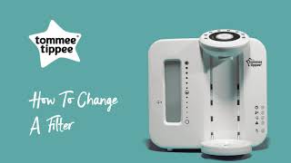 Perfect Prep de Tommee Tippee  How To change a filter [upl. by Tatianna]