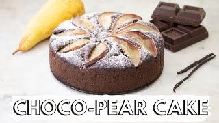 Chocolate Pear Cake Recipe [upl. by Deutsch]