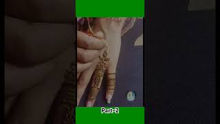 Beautiful fingers mehandi design Part2shortvideotrendingshort youtubeshortsmehndi tranding [upl. by Golliner]