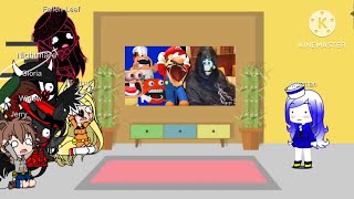 Ocs react to Mario reacts to Nintendo memes 13 [upl. by Itsa]