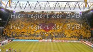 BVB Dortmund Fangesänge MIT TEXT [upl. by Ydniahs]