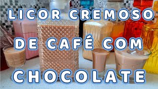 Licor Creme de Café com Chocolate [upl. by Cohlier228]