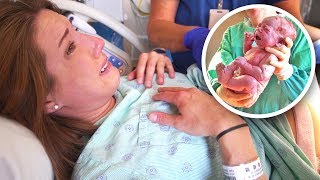 Emotional Live Birth Vlog of Our Baby Girl [upl. by Lletnohs]