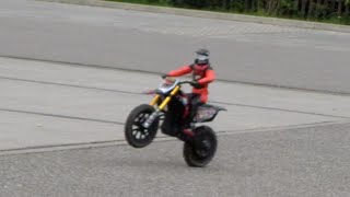 Atomik rc dirtbike on road test [upl. by Inacana]