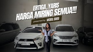 STOK BARU ERTIGA YARIS HARGA MIRING‼  SHOWROOM MOBIL BEKAS LENGKAP SEMARANG [upl. by Arrehs]