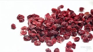 How To Make Dried Cranberries  No Sugar Recipe [upl. by Den]