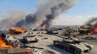 10 Minutes Ago 5 Abrams Tanks Destroyed by Russia and Dozens of NATO Vehicles Captured [upl. by Easlehc136]