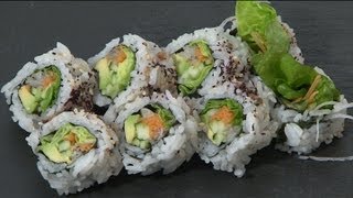 Video Receta Como preparar Maki vegetariano Cocina japonesa [upl. by Renny]