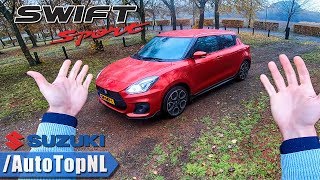 SUZUKI SWIFT SPORT 2019 REVIEW POV Test Drive by AutoTopNL [upl. by Ateuqirne]