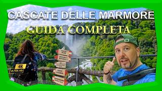 CASCATA DELLE MARMORE Terni  TRAVEL GUIDE e CONSIGLI [upl. by Azrim926]