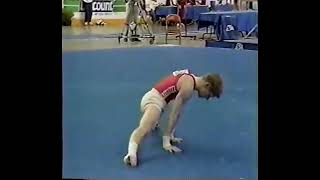 EF FX 1990 Canadian Championships Kristan Burley [upl. by Acimehs]