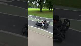 Segway ninebot go kart pro electric drift skid shakedown first drive test fun [upl. by Thynne952]