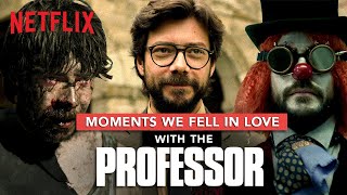 Money Heist Professor Moments We Fell In Love With Him  La Casa De Papel  Netflix India [upl. by Cotsen]