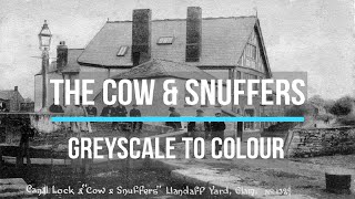 The Cow and Snuffers Llandaff North Cardiff Greyscale to Colour Time Lapse [upl. by Sida]